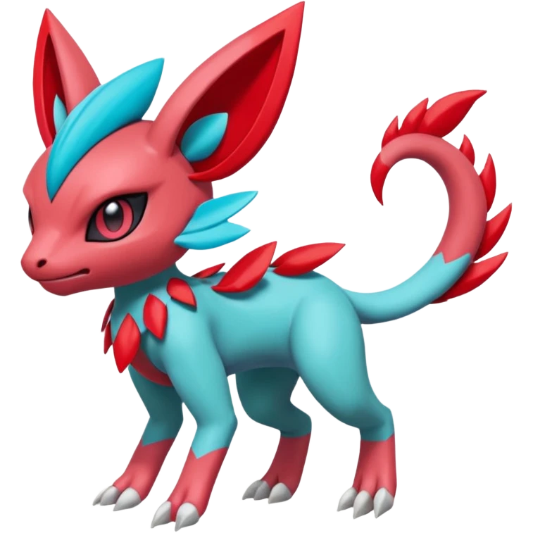 Meloetta-Guilmon-Weavile-Pokémon-Fakémon-fusion-hybrid-creature emoji