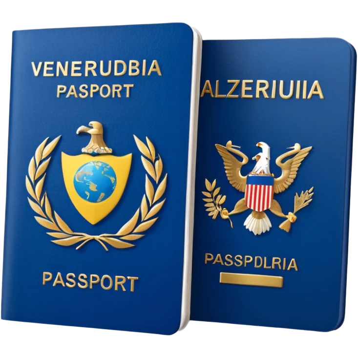 Pasaporte venezolano emoji