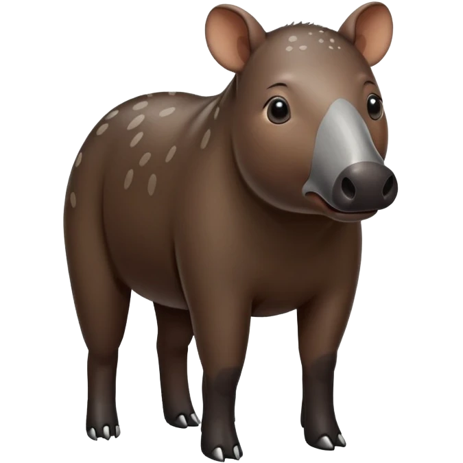 Tapir terrestre emoji