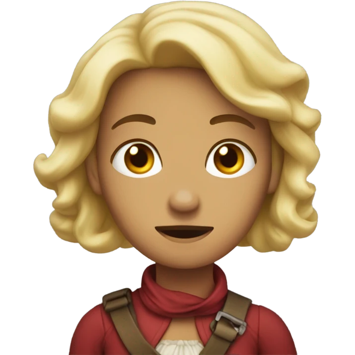 Damsel in distress emoji