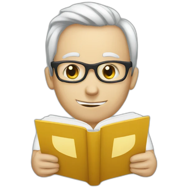 infinity reading emoji