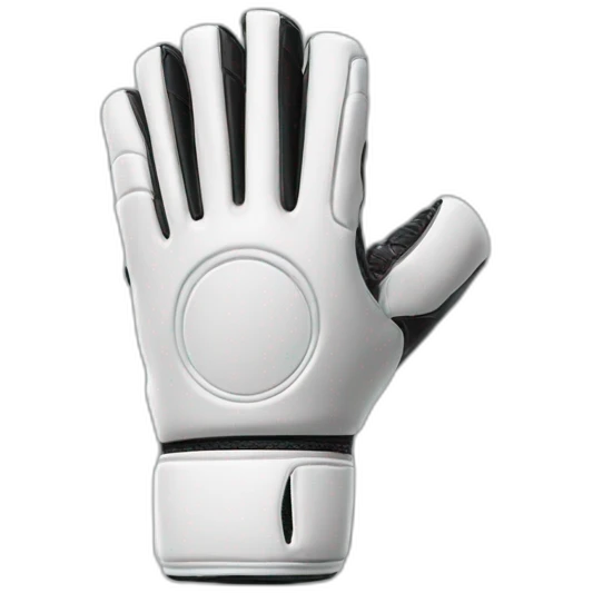 Les gants de foot de gardien emoji