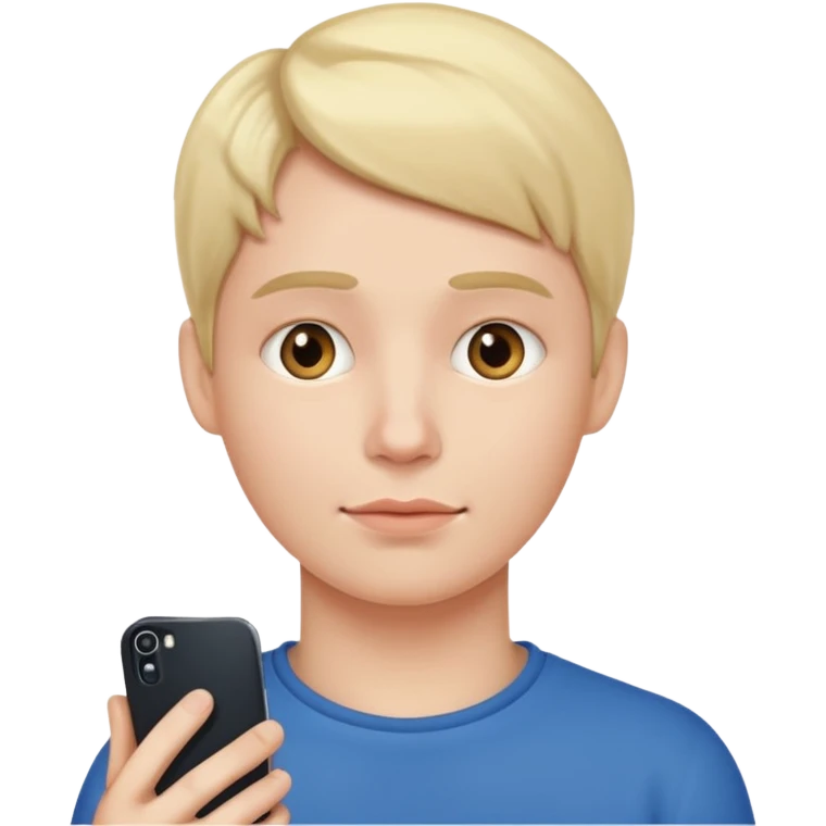 iphone under the chin emoji