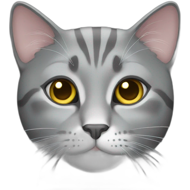 gray cat emoji