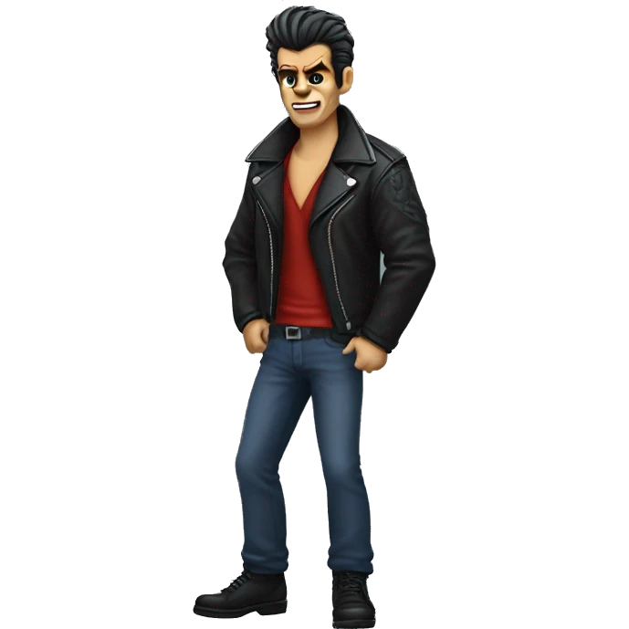 Greaser werewolf emoji