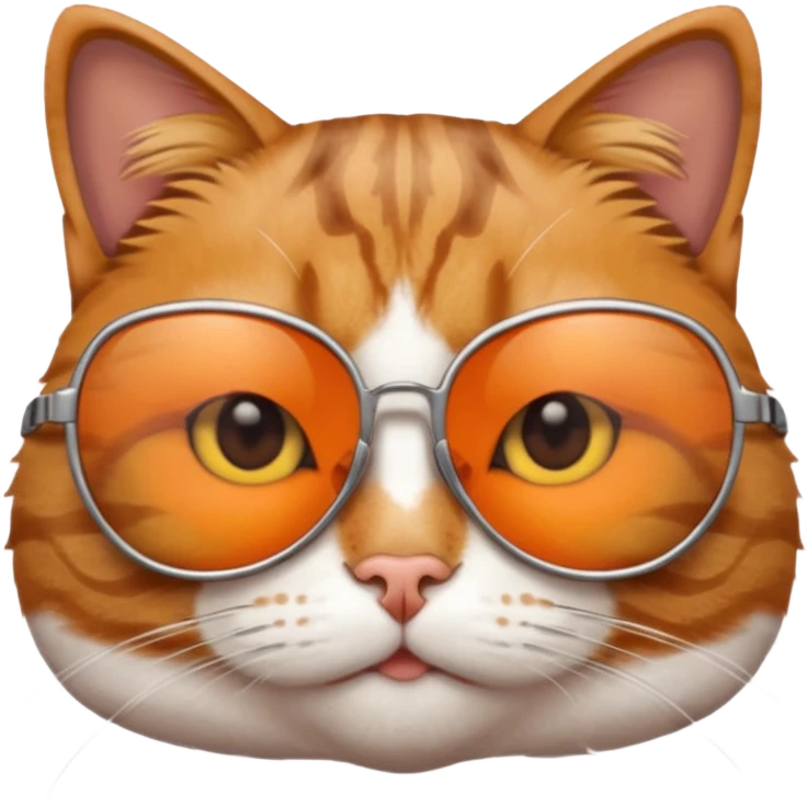 Cat wearing sunglasses emoji