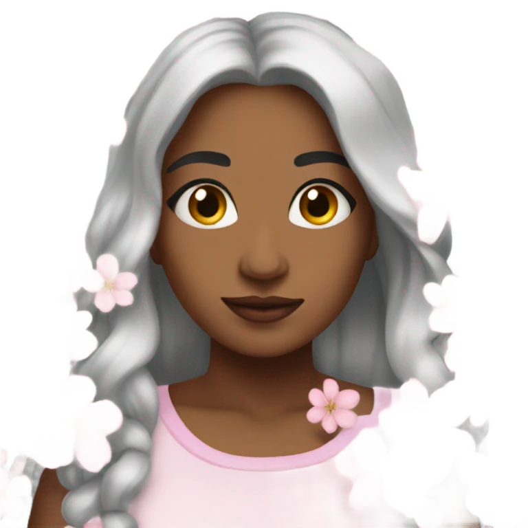 🌸🫶🏻 emoji