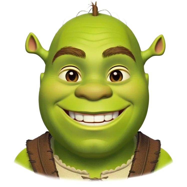 shrek funny emoji