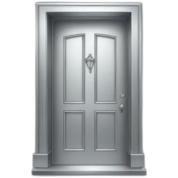 silver door emoji