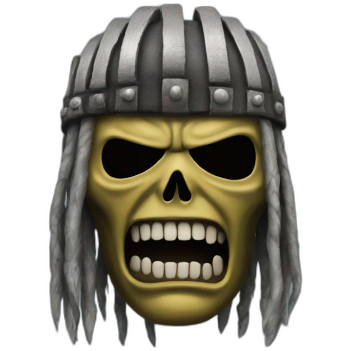 Eddie iron maiden emoji