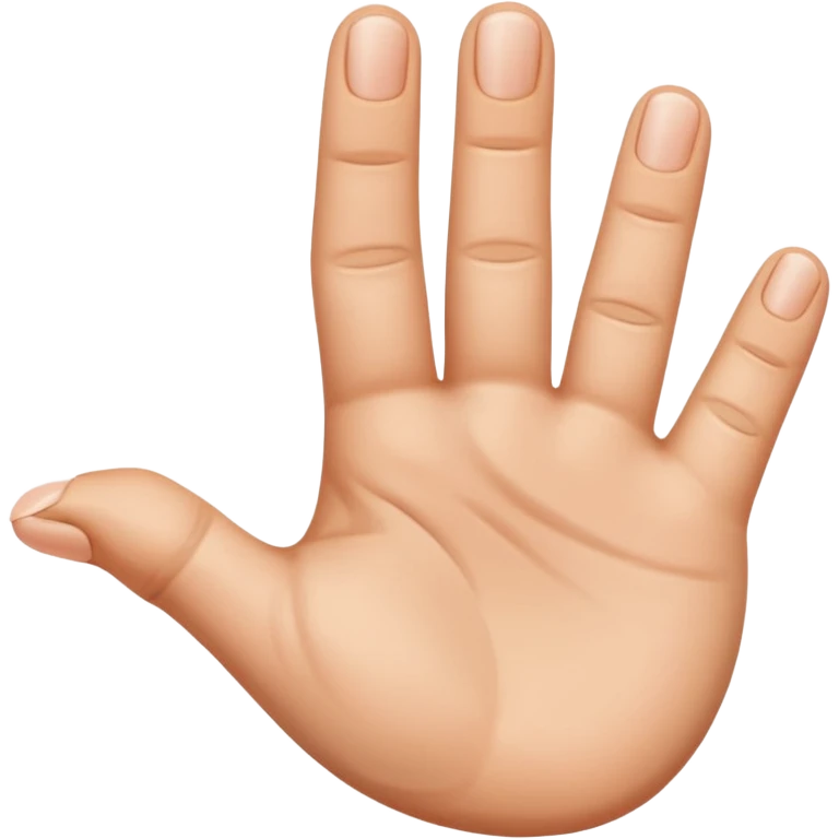 Curved index finger emoji