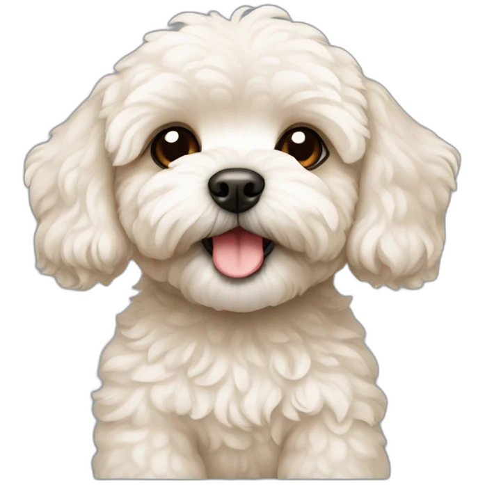 maltipoo pup emoji