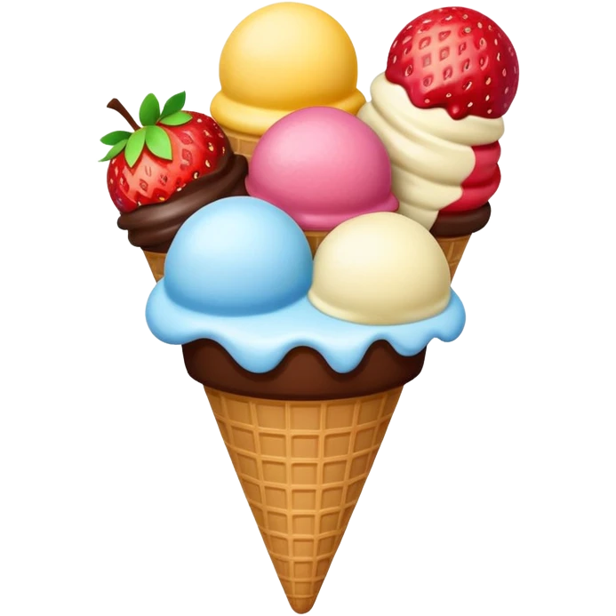 ice creams scopes emoji