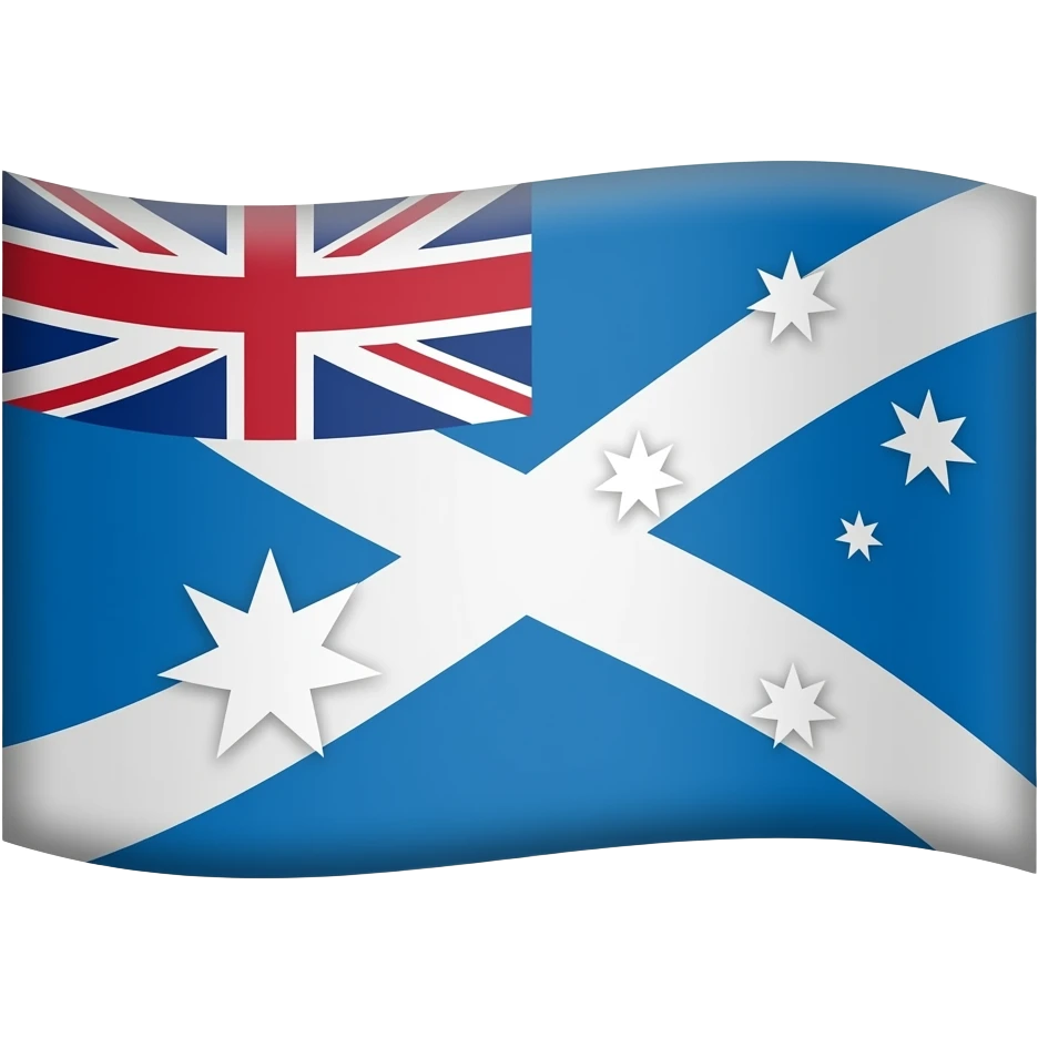 Scottish Republic of Australia Flag emoji