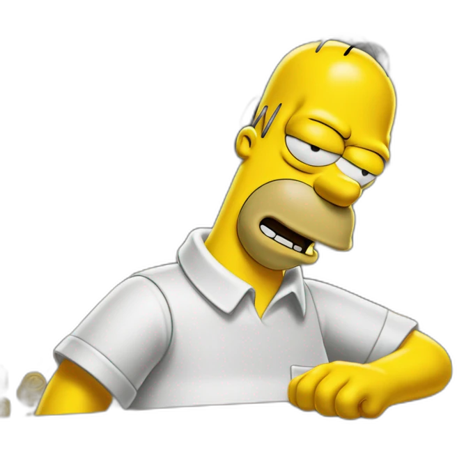 Homer simpson Metro-Goldwyn-Mayer emoji