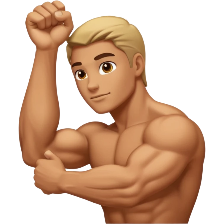 Left bicep emoji
