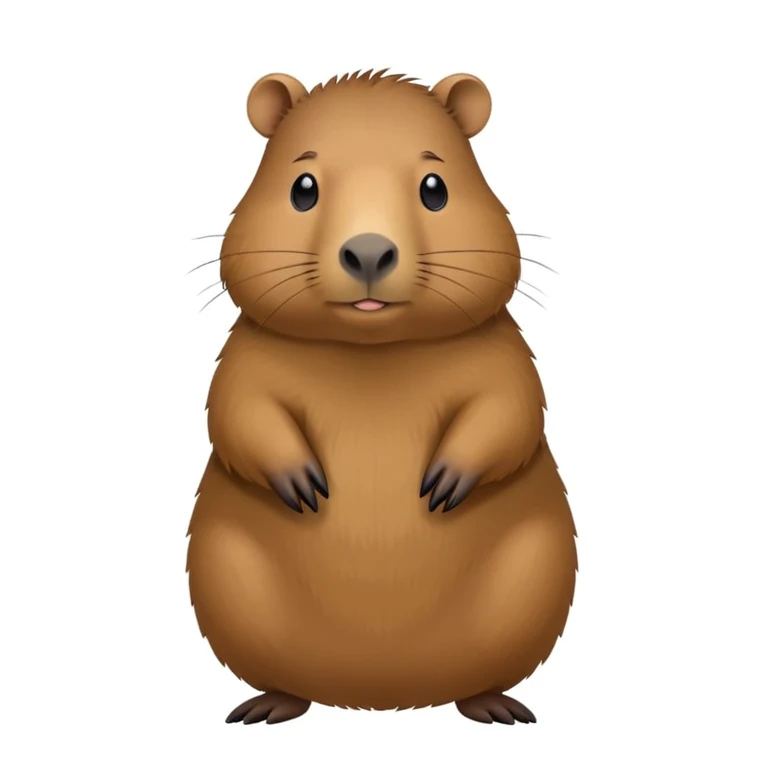Capybara emoji