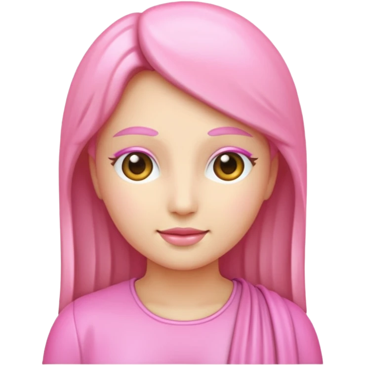 virgo emoji but pink  emoji
