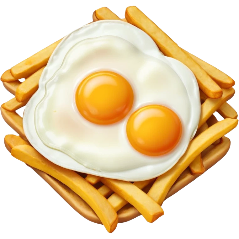 fries egg emoji
