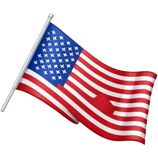 upside down american flag emoji