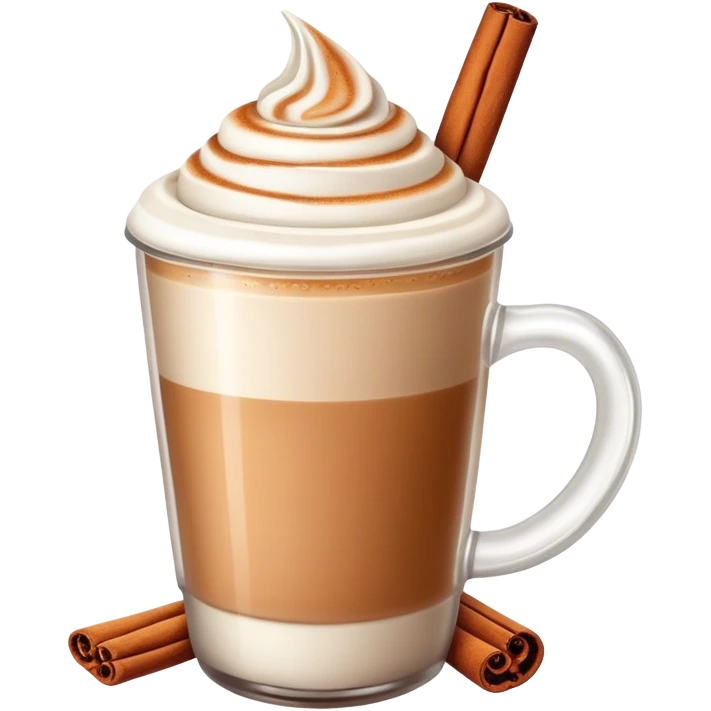 Cinnamon lattee emoji