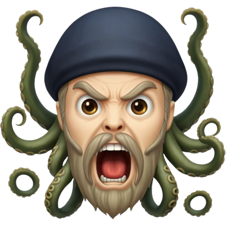 davy jones screaming emoji