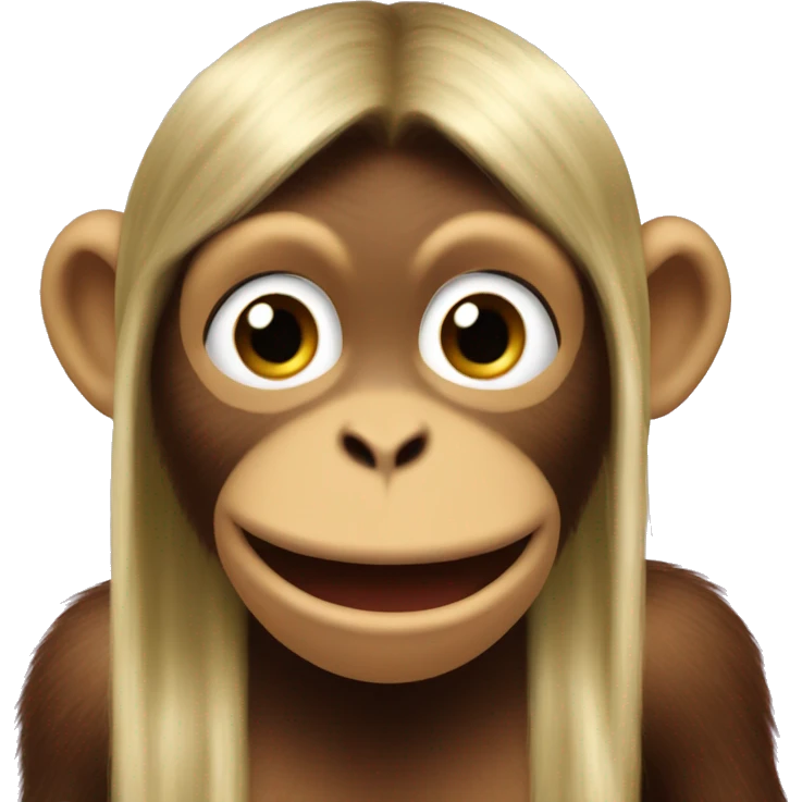 Hannah Montana monkey emoji