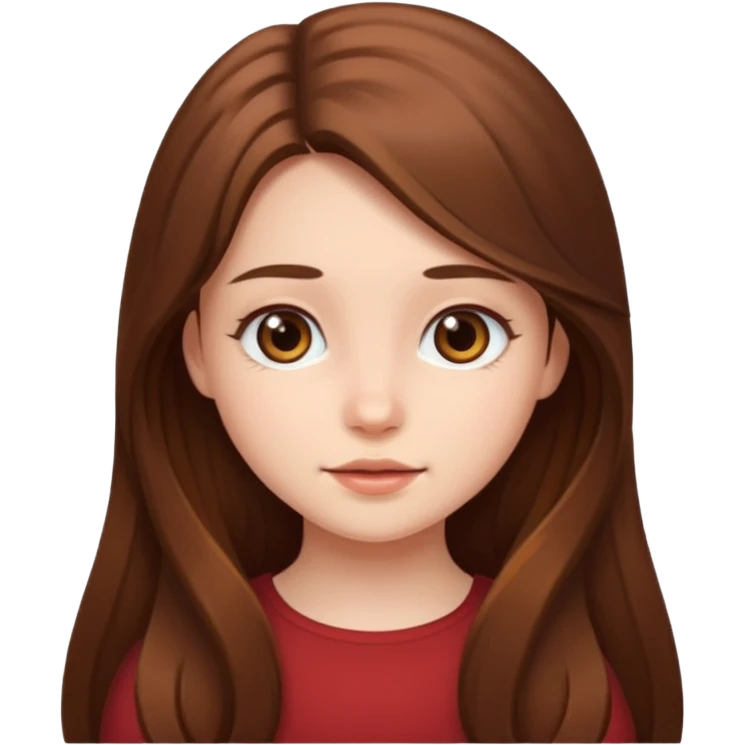 Cute girl emoji