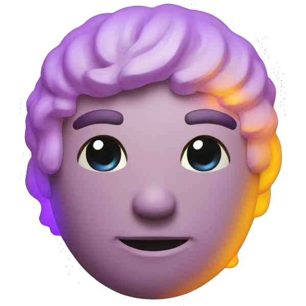 pvper glowing neon emoji