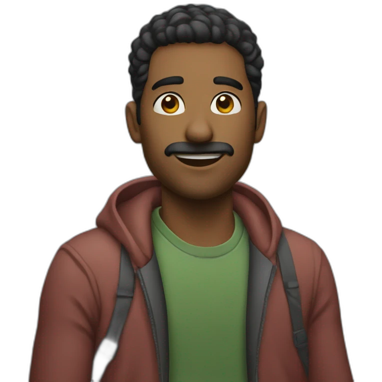mirando para el costado emoji