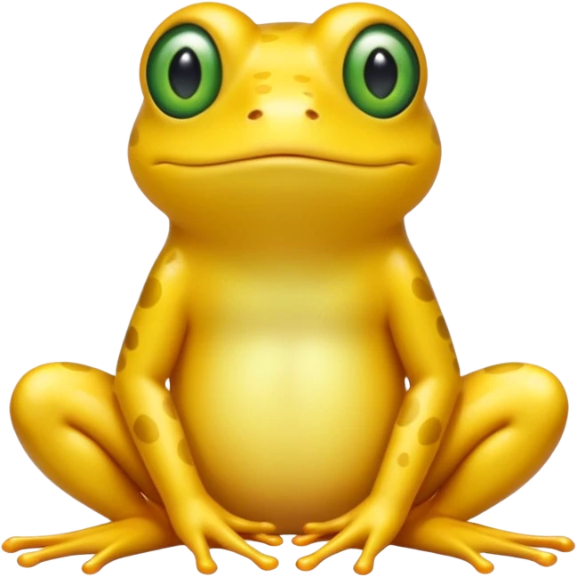yellow frog emoji