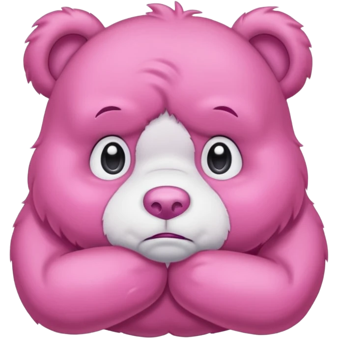Care bear sad  emoji
