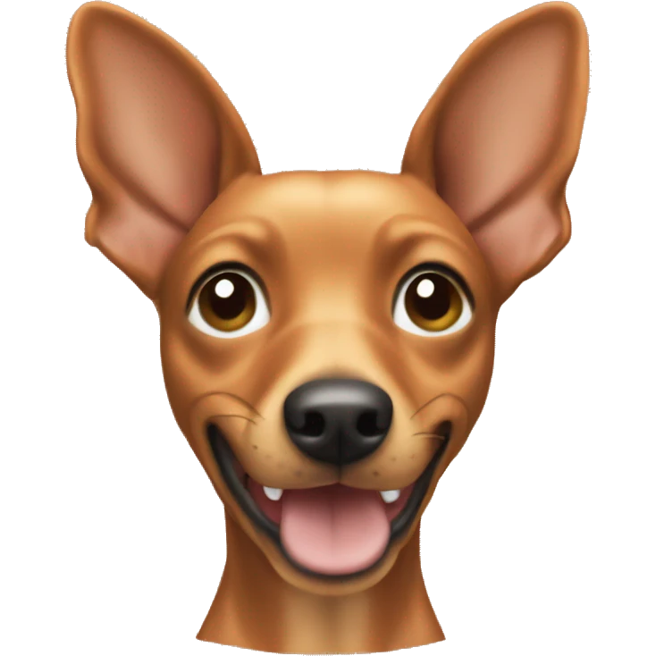 Orange dog toy terrier  emoji