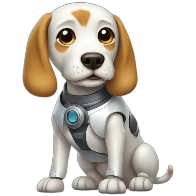 Dog Robot emoji