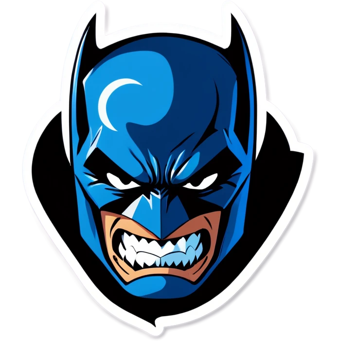 Batman angry emoji