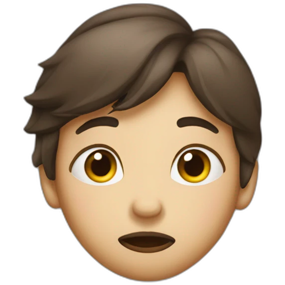 suspicious side eye with pursed lips emoji