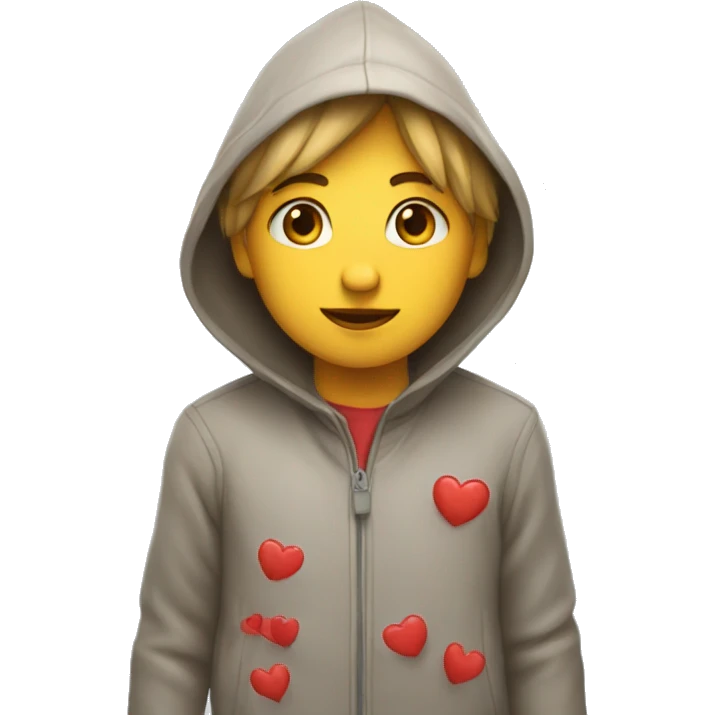 lluvia de corazones  emoji