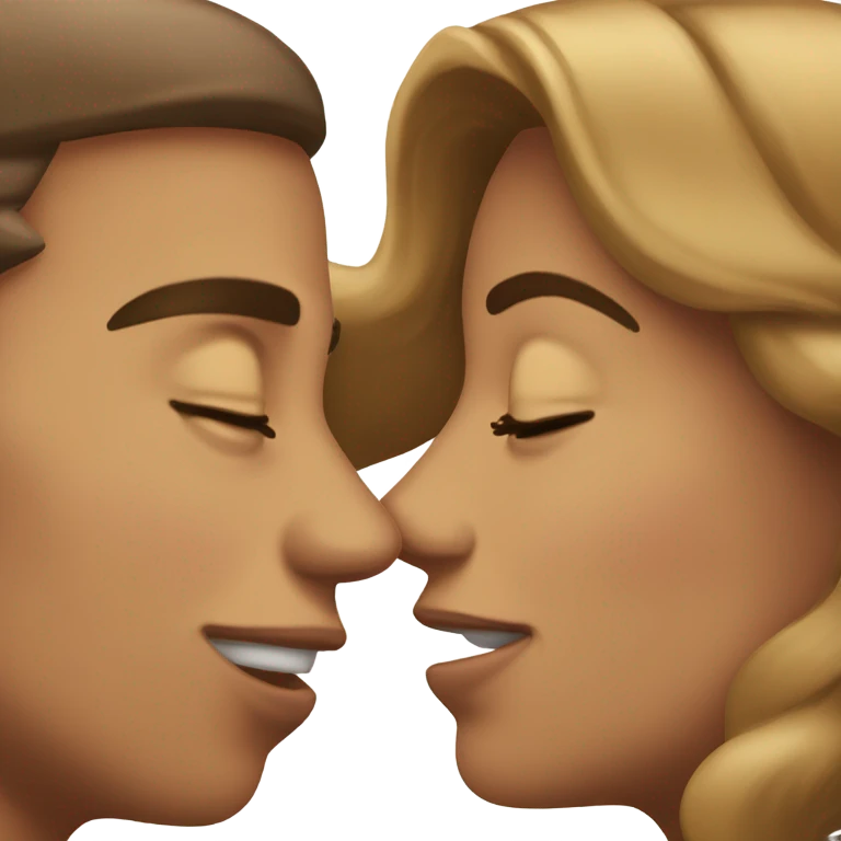 Kissing emoji