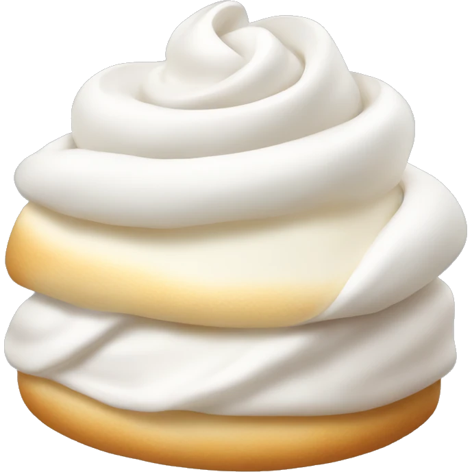 Meringue roll emoji