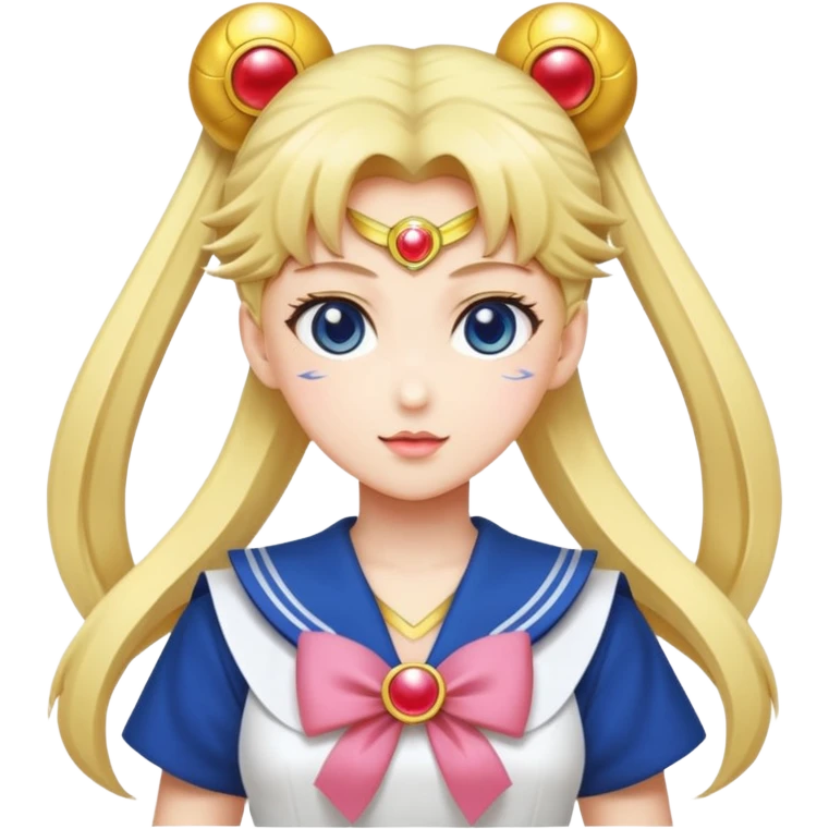 Sailor moon in a Japanese  emoji