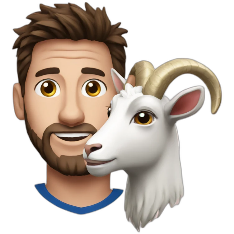 messi goat emoji
