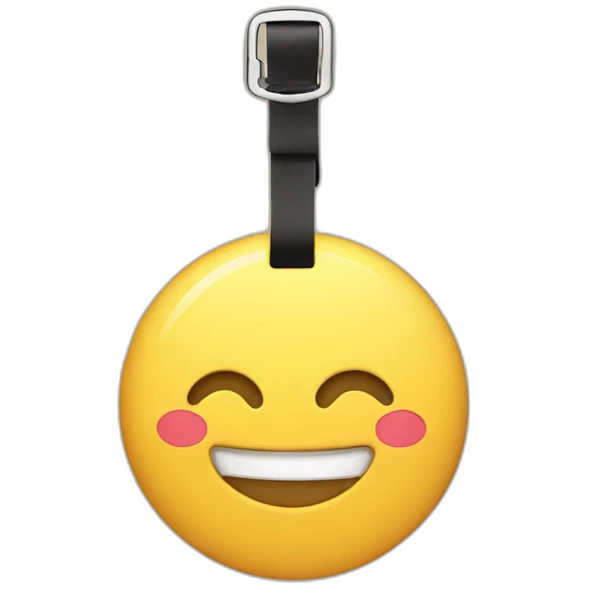 bag tag asian style emoji