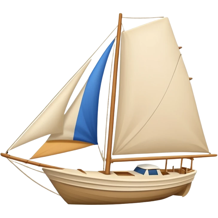 Sand yacht emoji