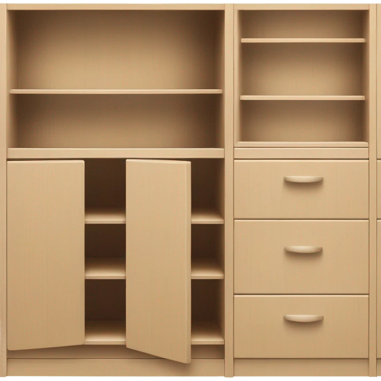 Kitchen cabinet emoji