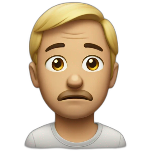Sad emoji