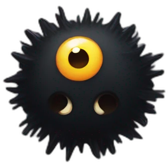Soot sprite emoji