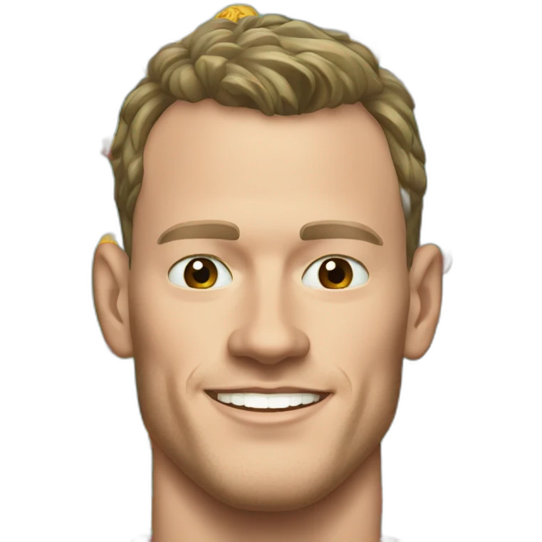 Jonathan Toews as beach bum emoji