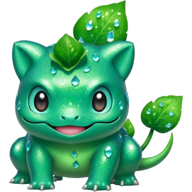glitter pokemon bulbasaur emoji