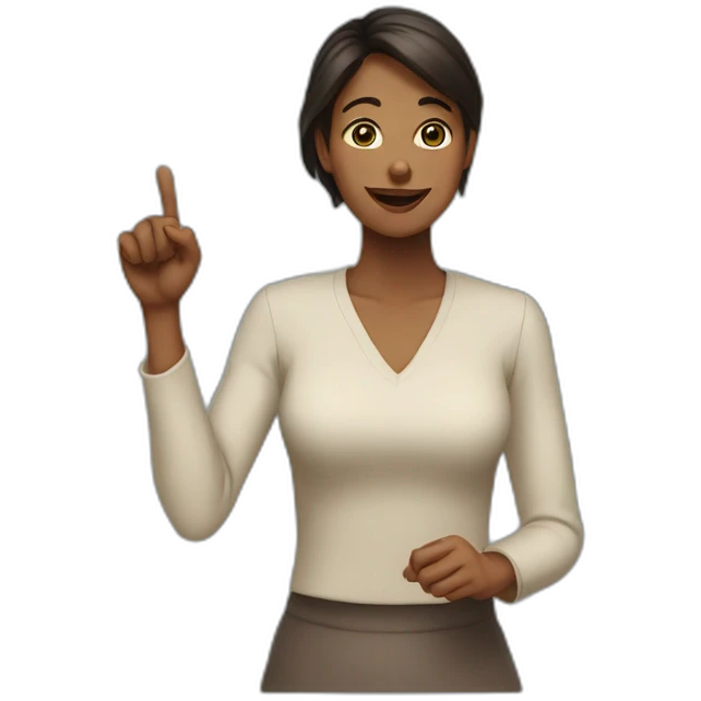 women gesturing ok emoji