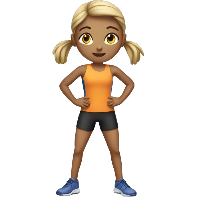 girl training  emoji